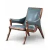 Yachtsmans Sky Leather Chair